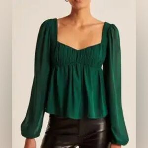 Abercrombie & Fitch Babydoll Blouse